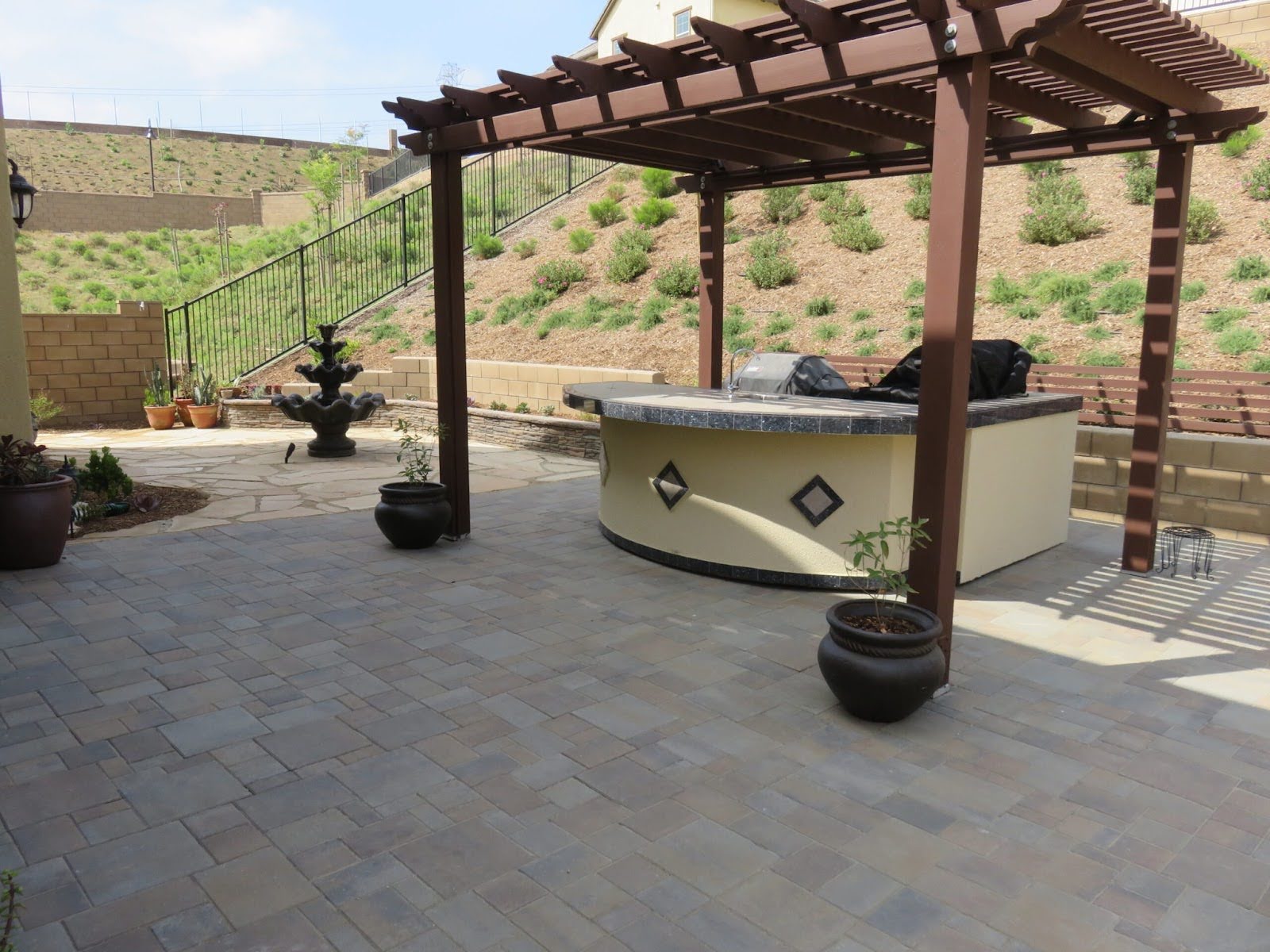 outdoor pergola